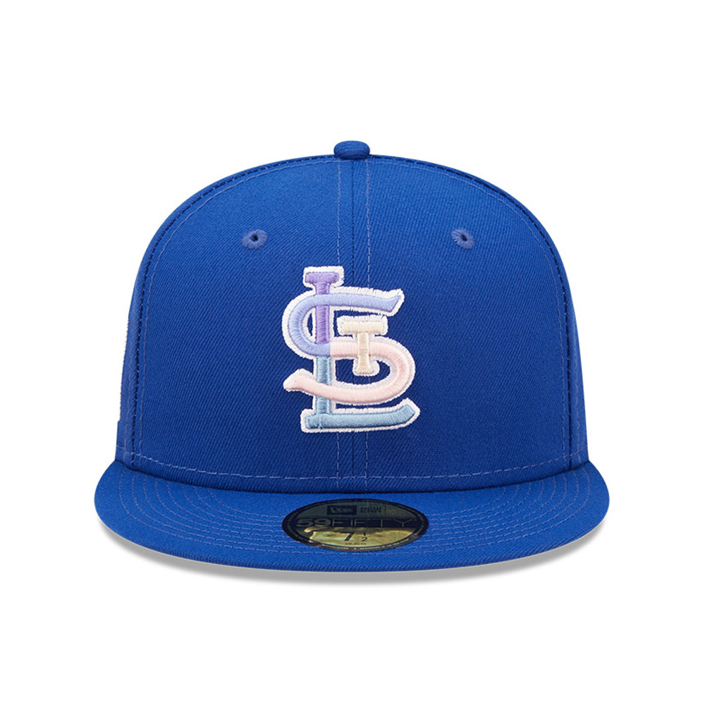 St. Louis Cardinals MLB Nightbreak Team Blue 59FIFTY Fitted Cap