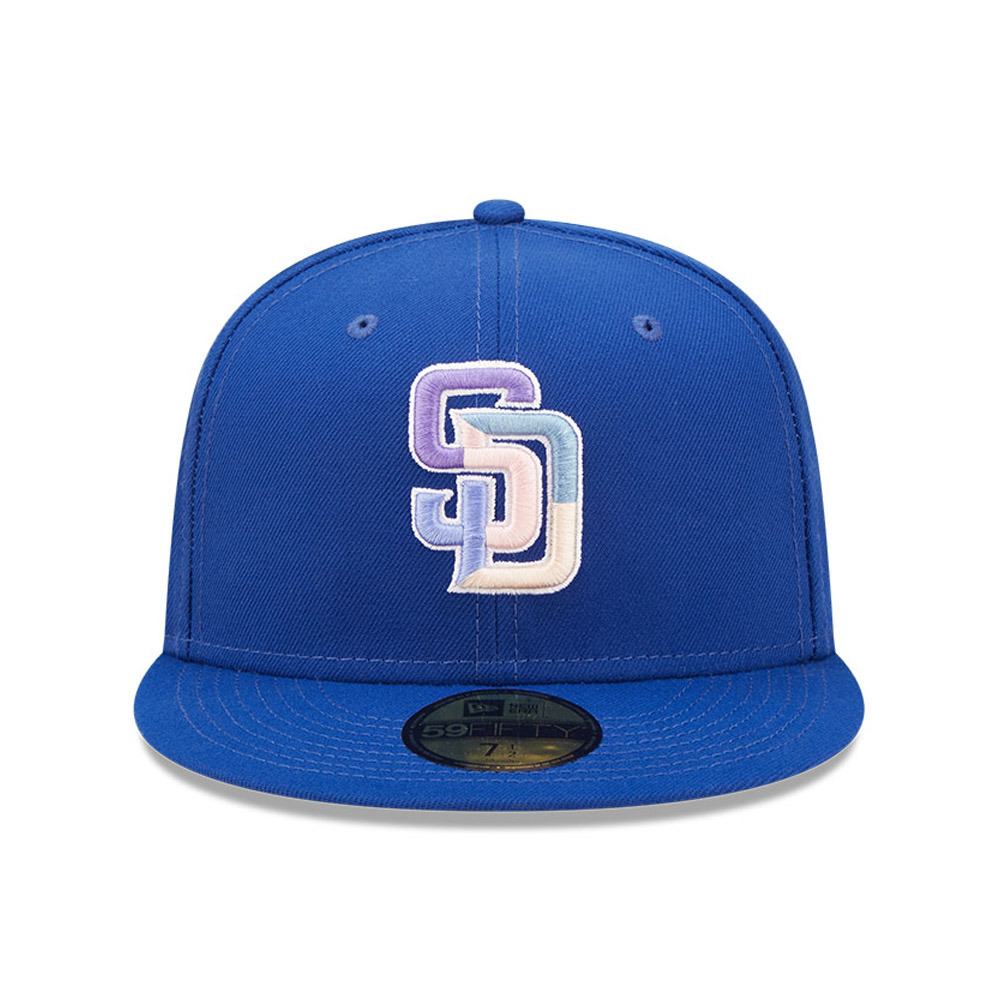 San Diego Padres MLB Nightbreak Team Blue 59FIFTY Fitted Cap