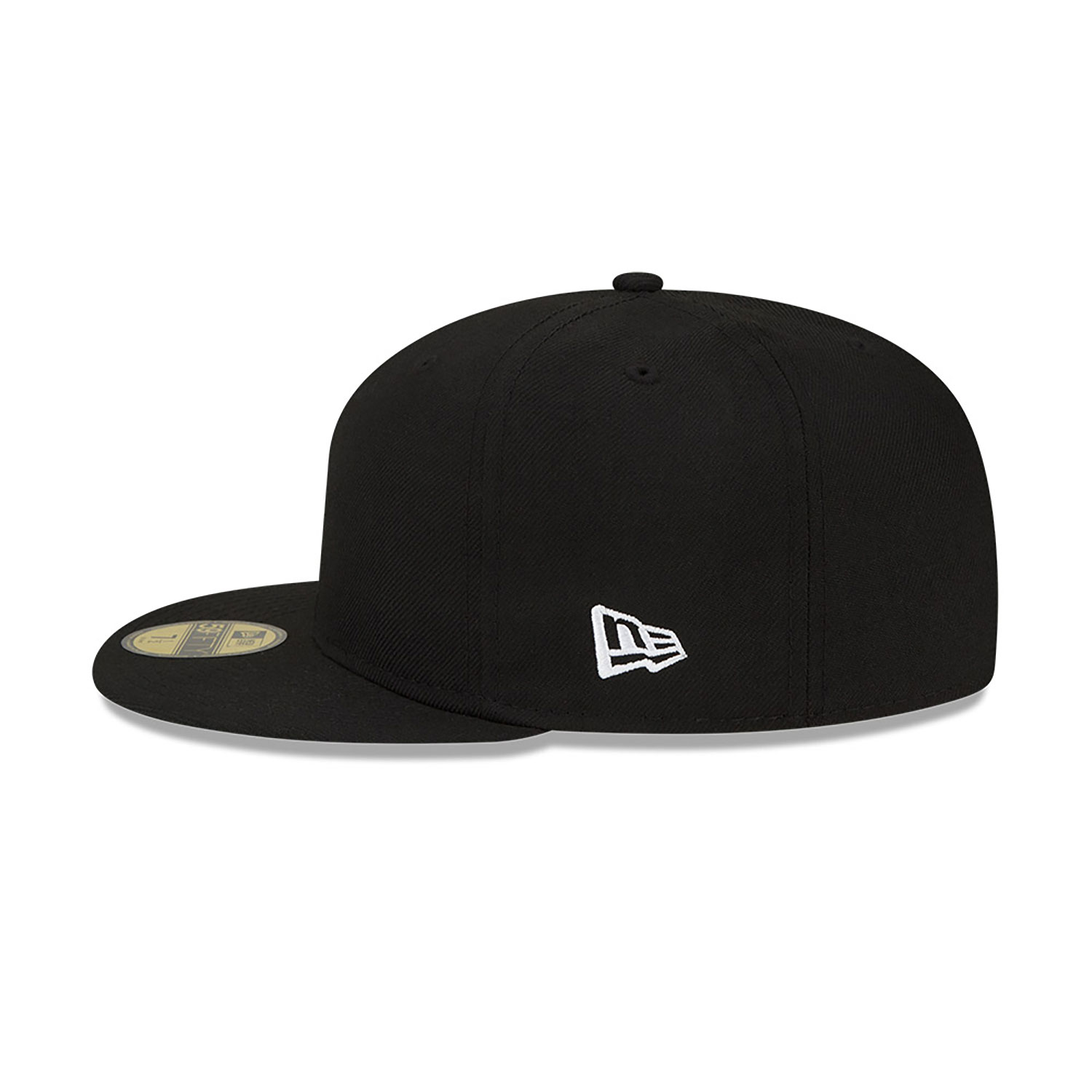 Schwarze New Era Pin Badge 59FIFTY Fitted Cap