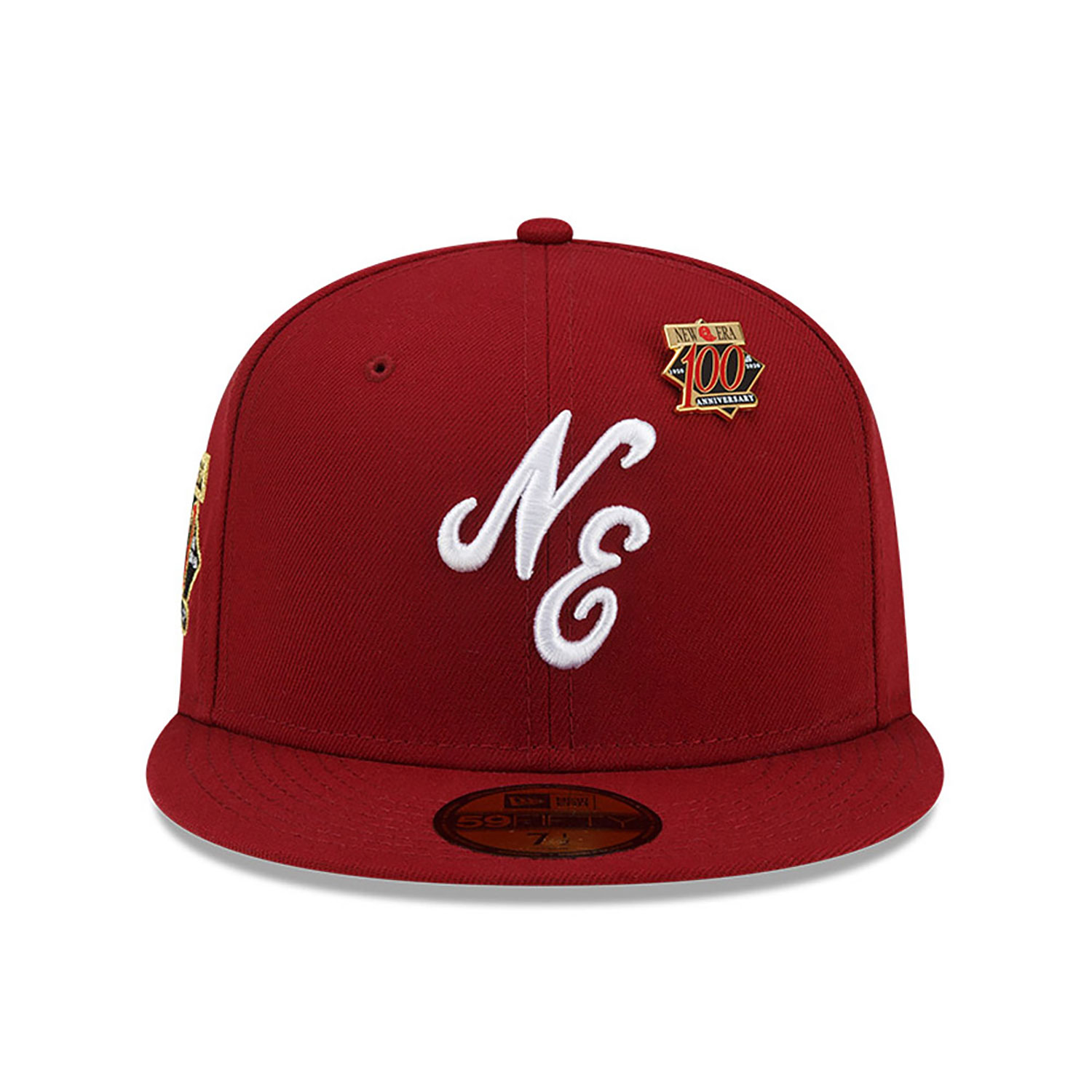 New Era Pin Badge Red 59FIFTY Fitted Cap