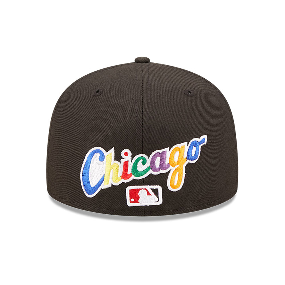 Chicago White Sox MLB Prismatic Black 59FIFTY Fitted Cap