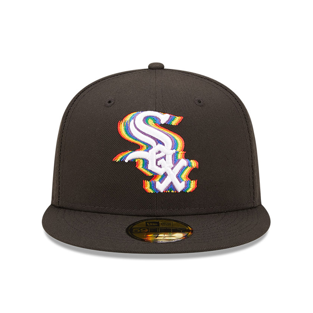 Chicago White Sox MLB Prismatic Black 59FIFTY Fitted Cap