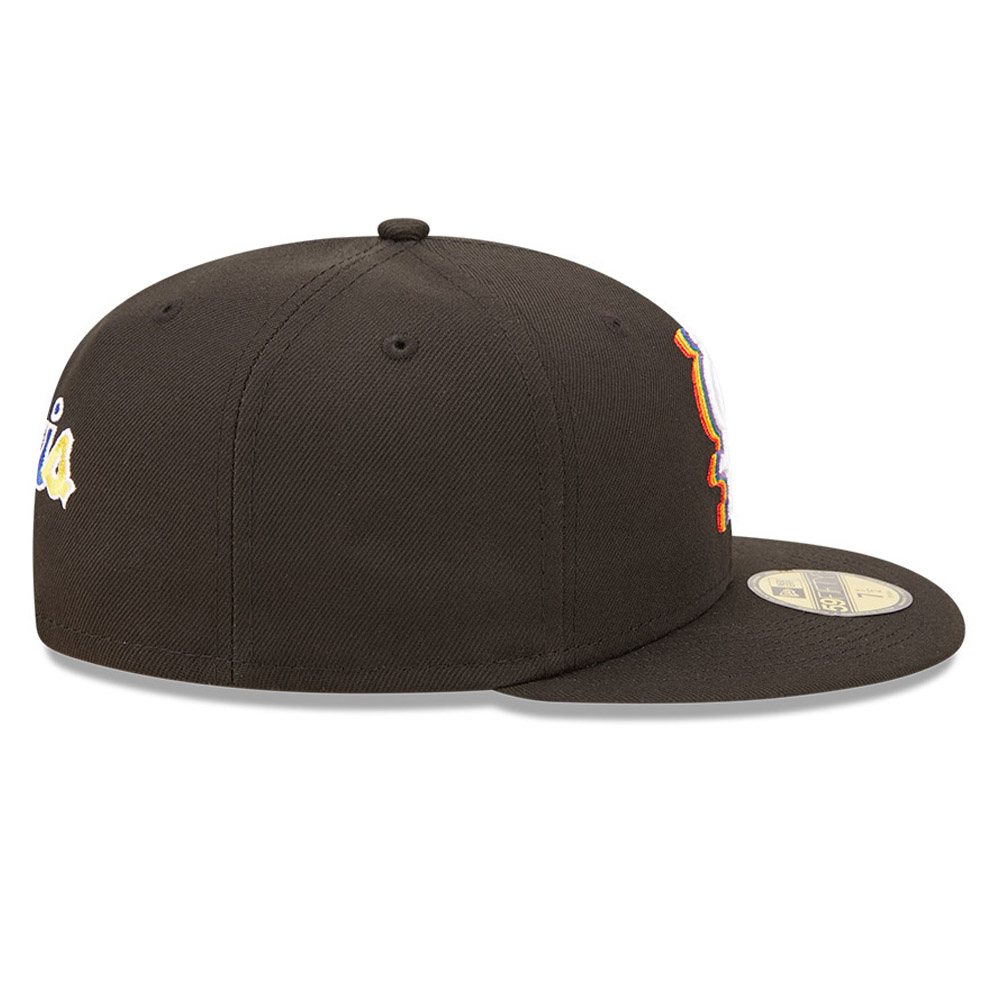 St. Louis Cardinals MLB Prismatic Black 59FIFTY Fitted Cap