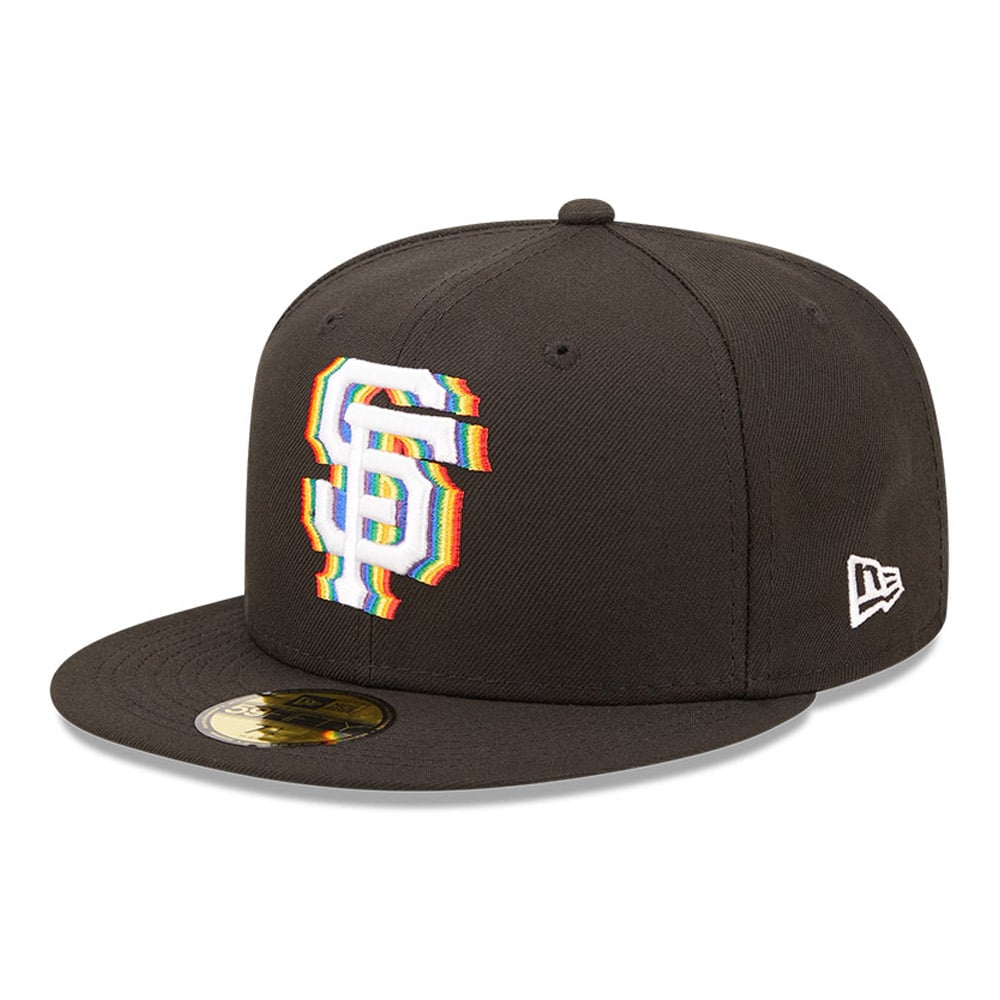 San Francisco Giants MLB Prismatic Black 59FIFTY Fitted Cap