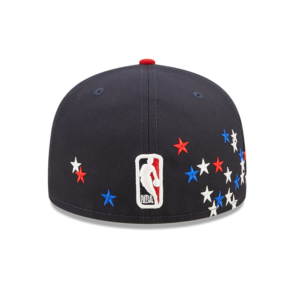 Cappellino 59FIFTY Fitted Golden State Warriors NBA Americana Blu Navy