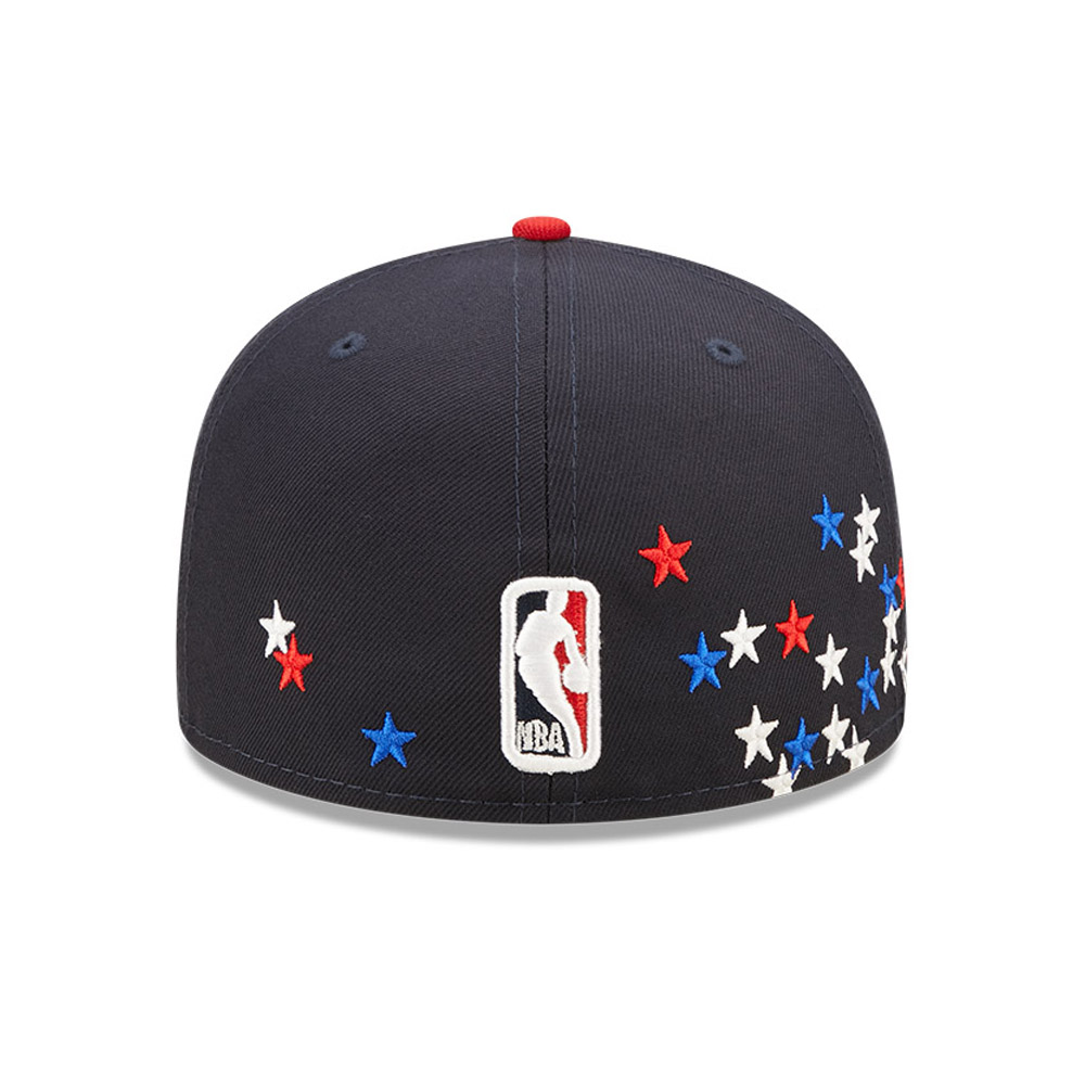 Chicago Bulls NBA Americana Navy 59FIFTY Fitted Cap