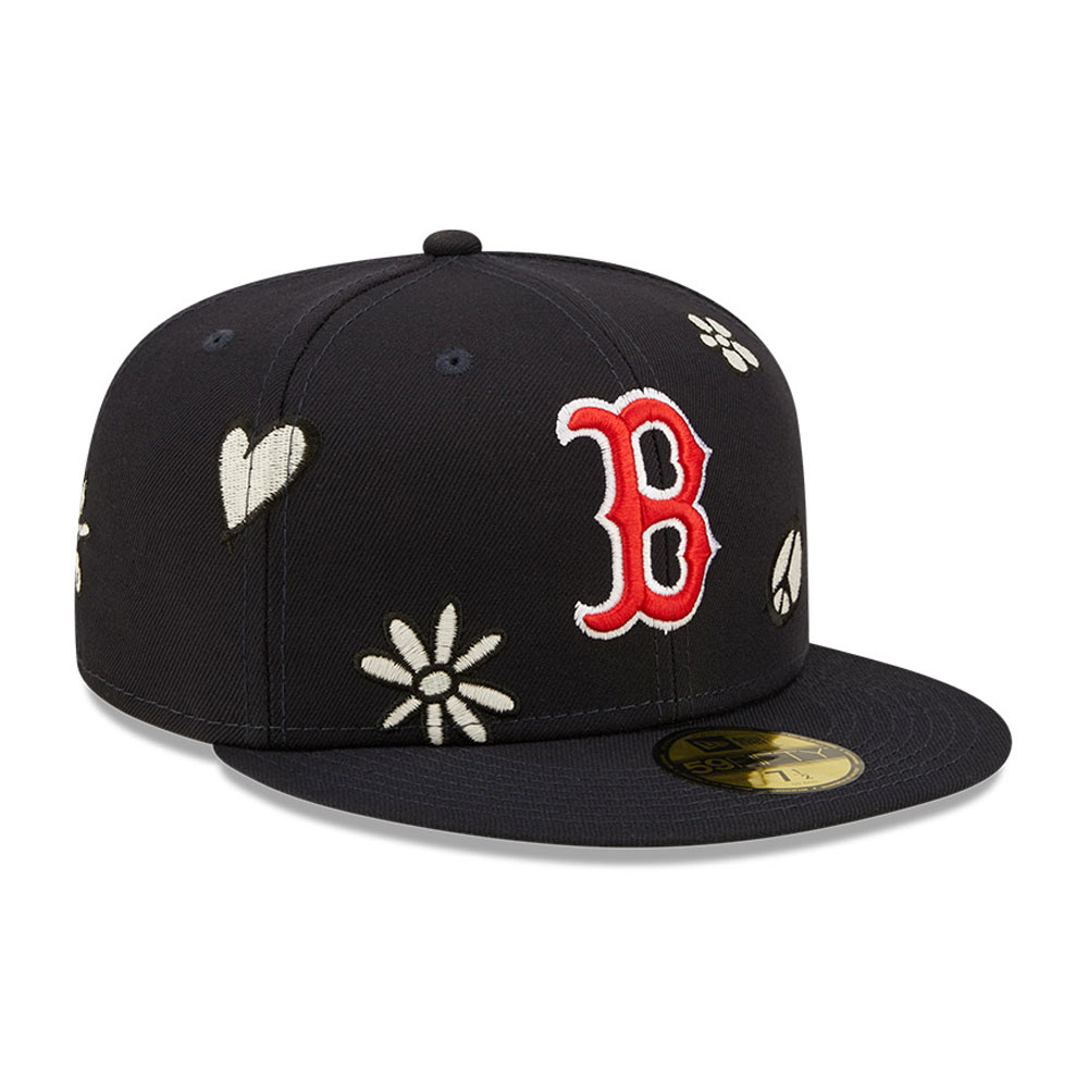 Boston Red Sox MLB Sunlight Pop Navy 59FIFTY Cap