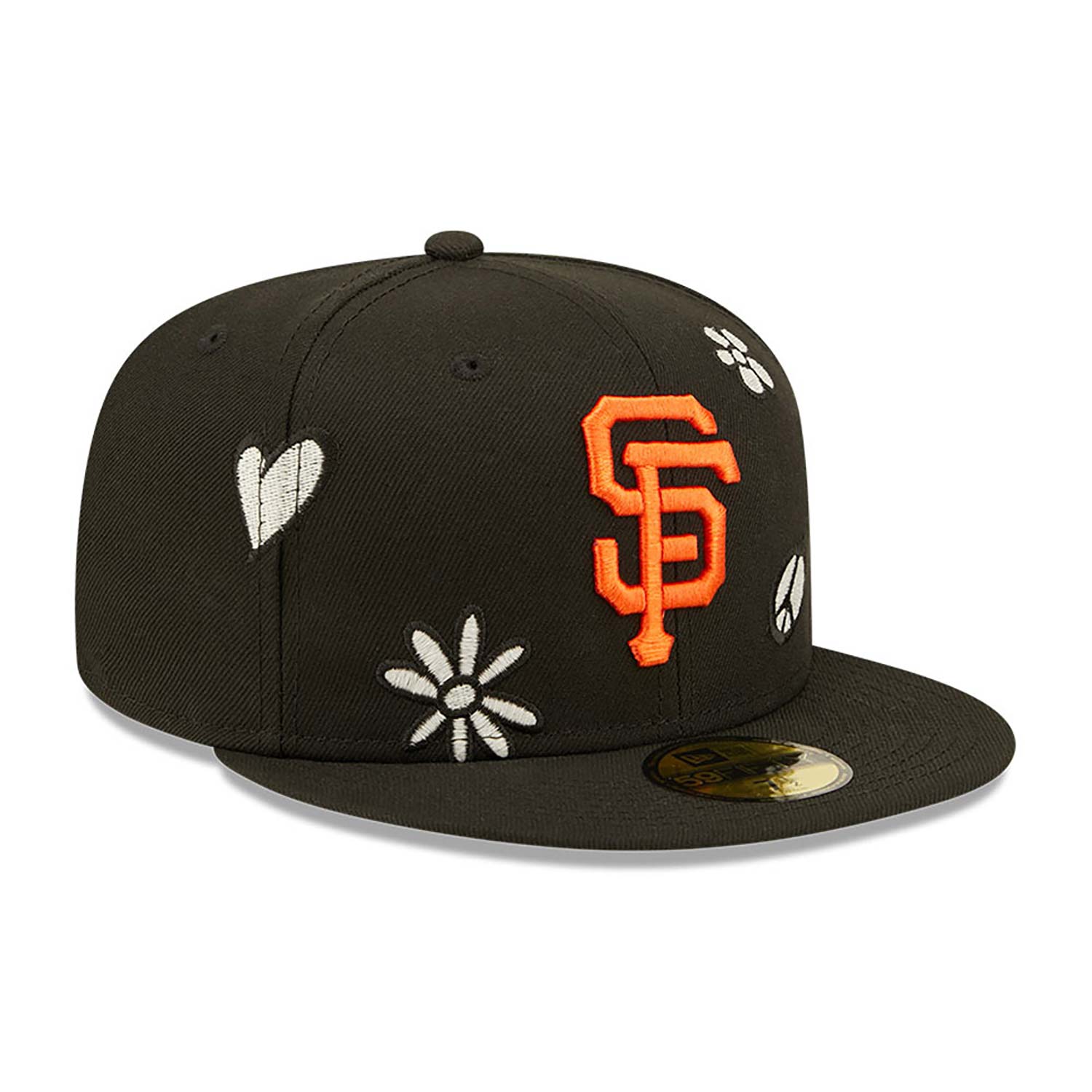 San Francisco Giants MLB Sunlight Pop Black 59FIFTY Cap