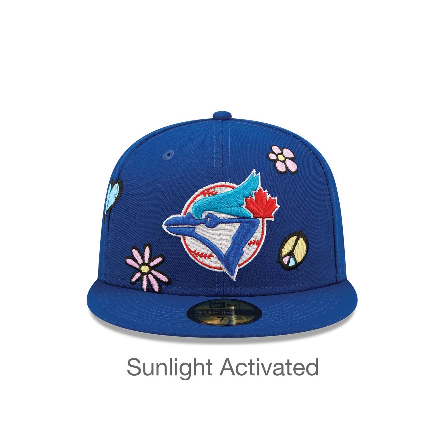 Toronto Blue Jays MLB Sunlight Pop Turquoise 59FIFTY Cap