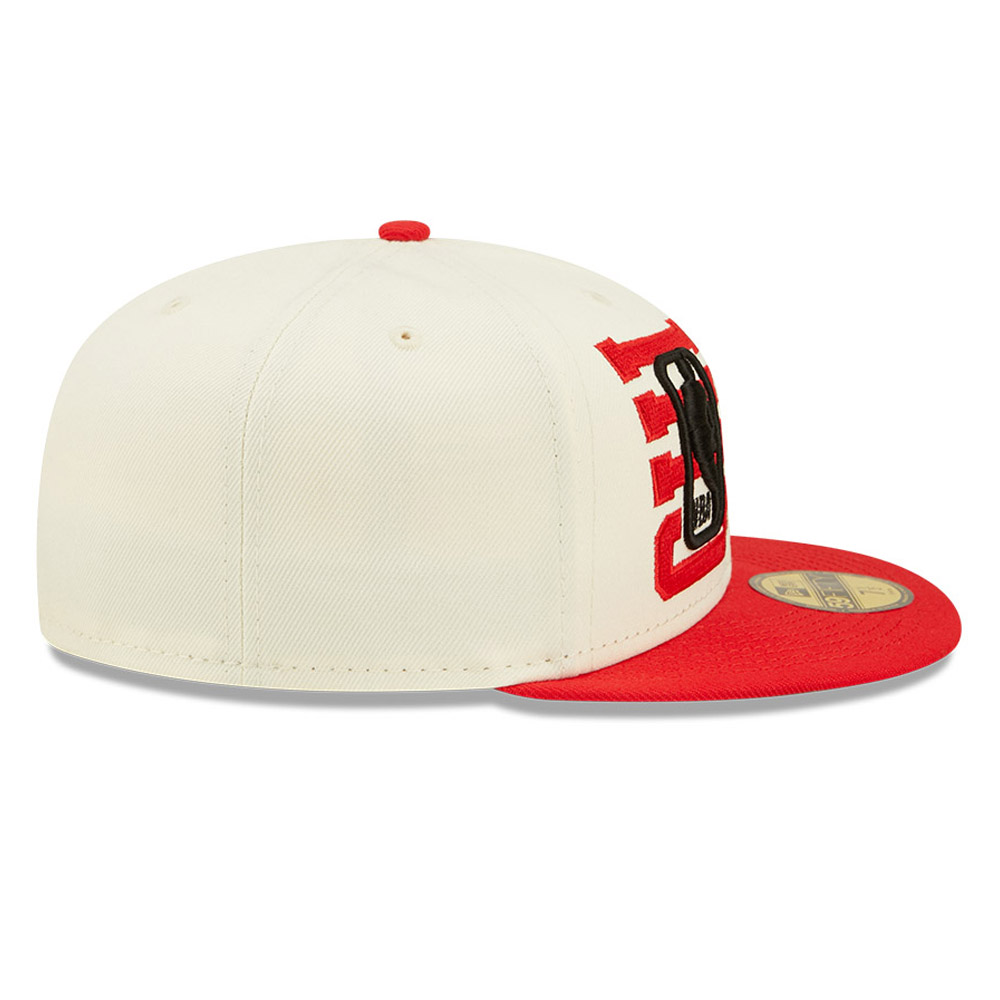 Chicago Bulls NBA Draft Stone 59FIFTY Fitted Cap