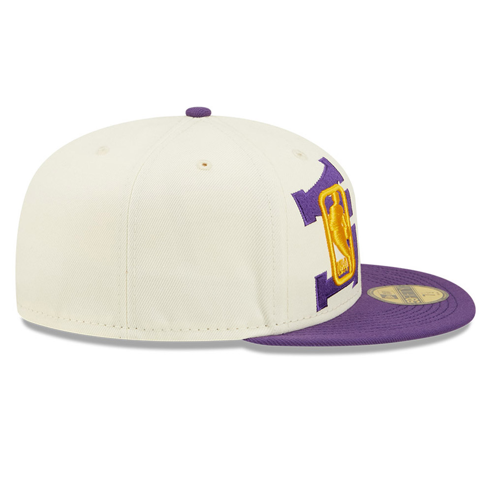LA Lakers NBA Draft Stone 59FIFTY Fitted Cap