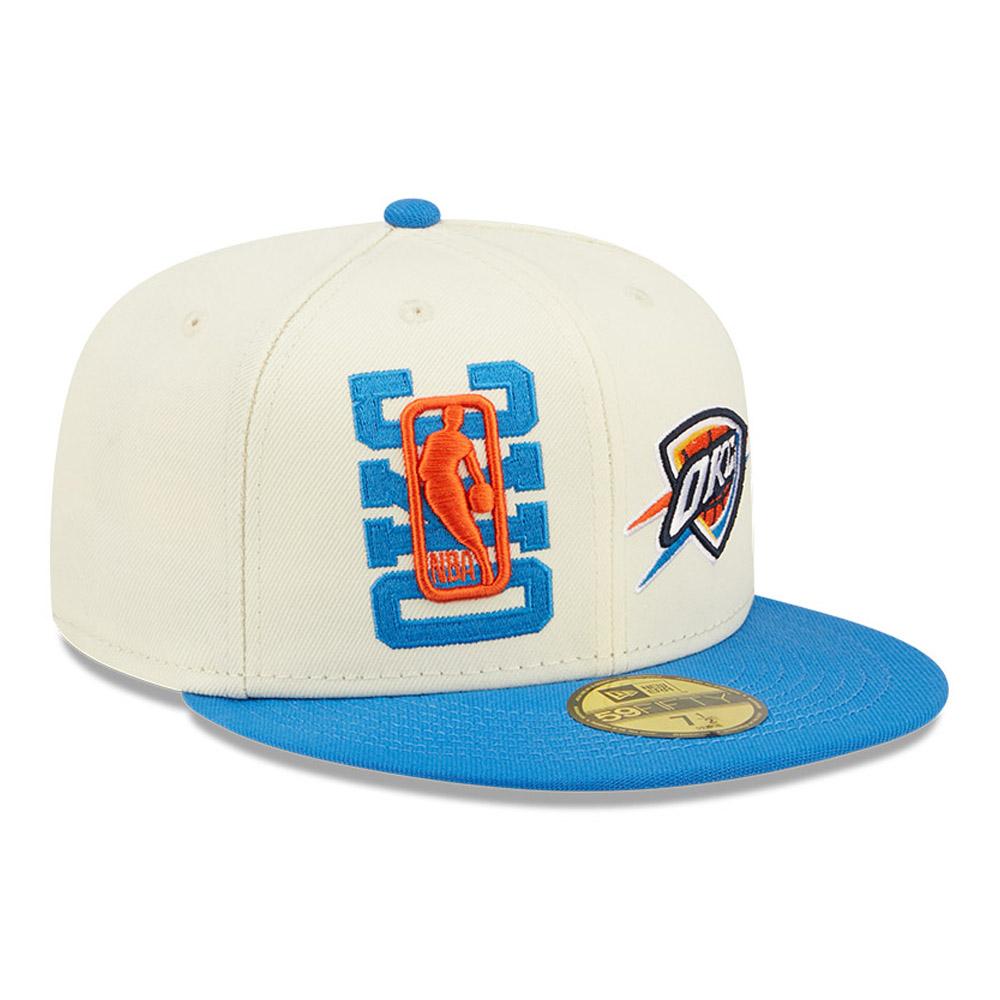 Oklahome City Thunder NBA Draft Stone 59FIFTY Fitted Cap