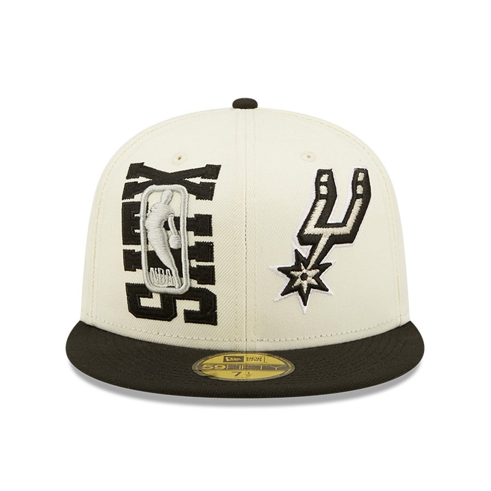 San Antonio Spurs NBA Draft Stone 59FIFTY Fitted Cap