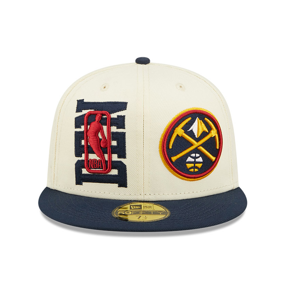 Denver Nuggets NBA Draft Stone 59FIFTY Fitted Cap