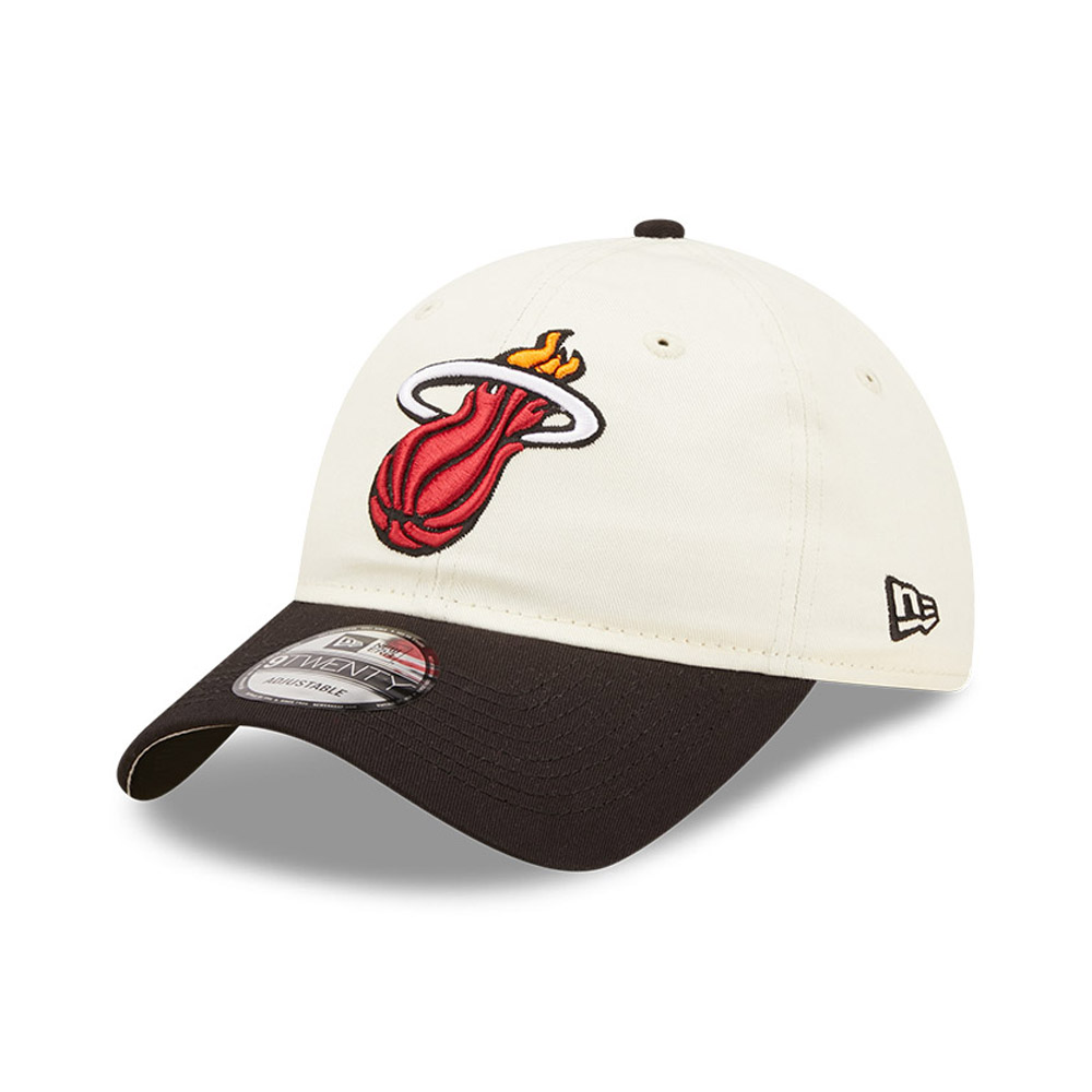 Miami Heat NBA Draft Stone 9TWENTY Adjustable Cap