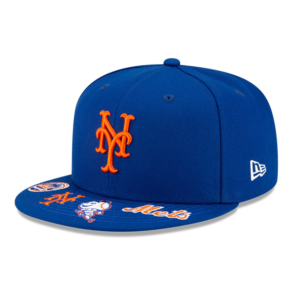Cappellino 59FIFTY MLB Visor Hit New York Mets
