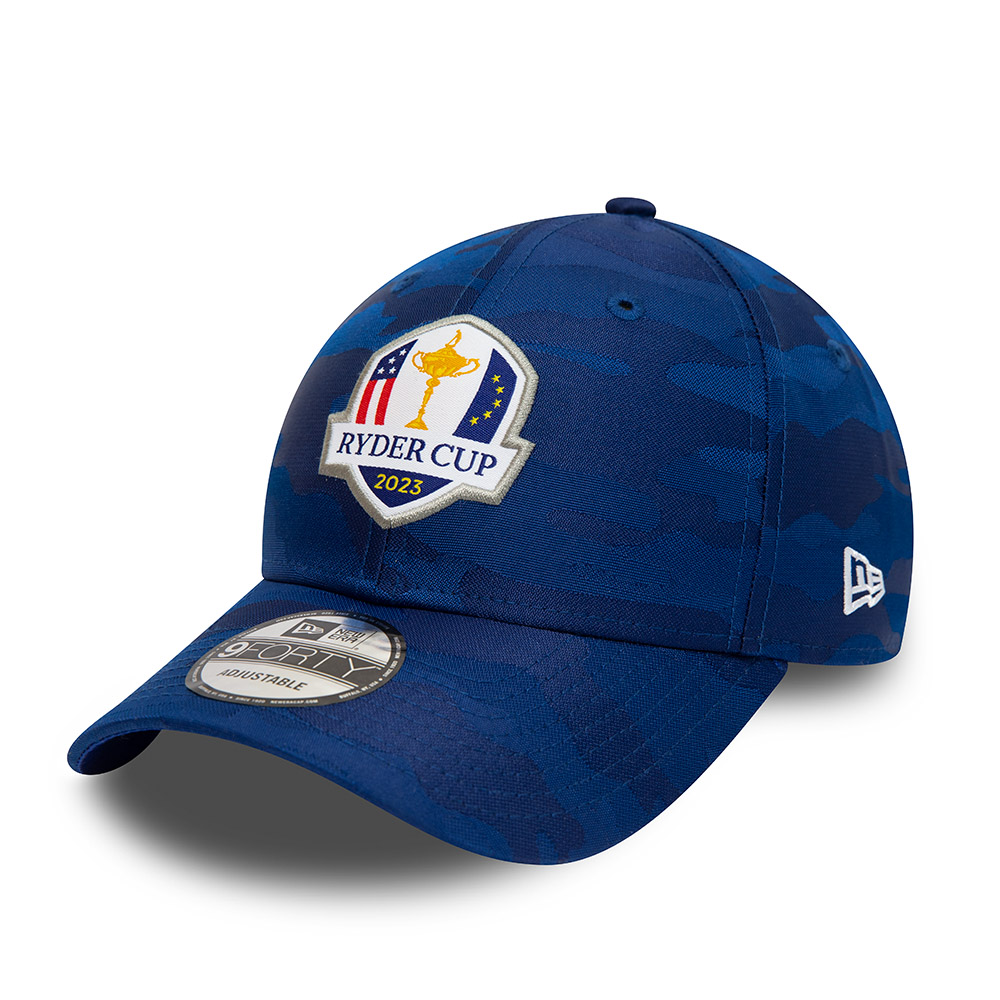 Ryder Cup 2023 Tonal Camo Blue 9FORTY verstellbare Kappe