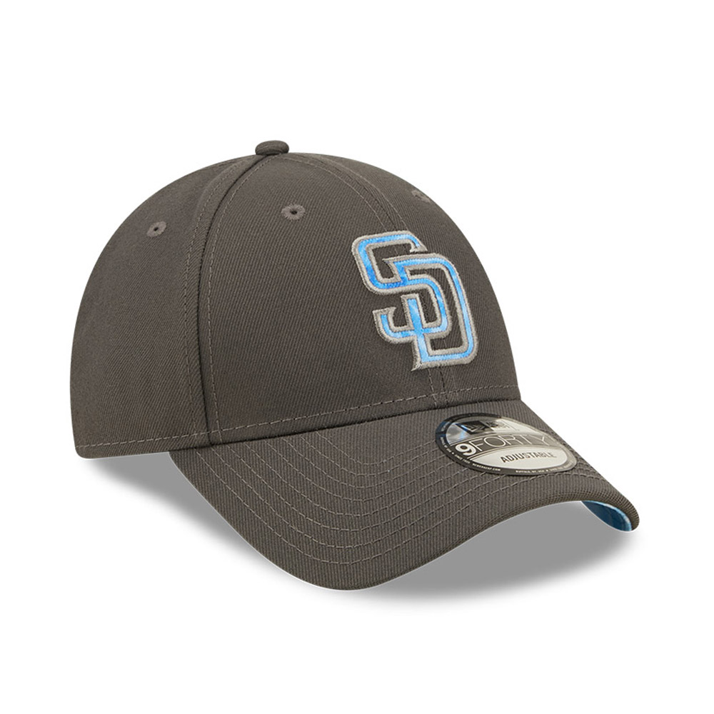 San Diego Padres MLB Fathers Day Grey 9FORTY Adjustable Cap