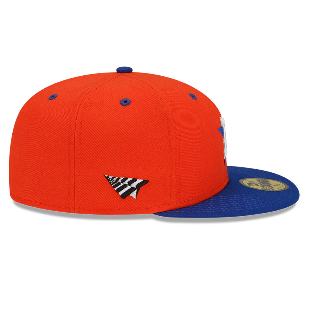 Casquette 59FIFTY Fitted Houston Astros MLB x Paper Planes Orange