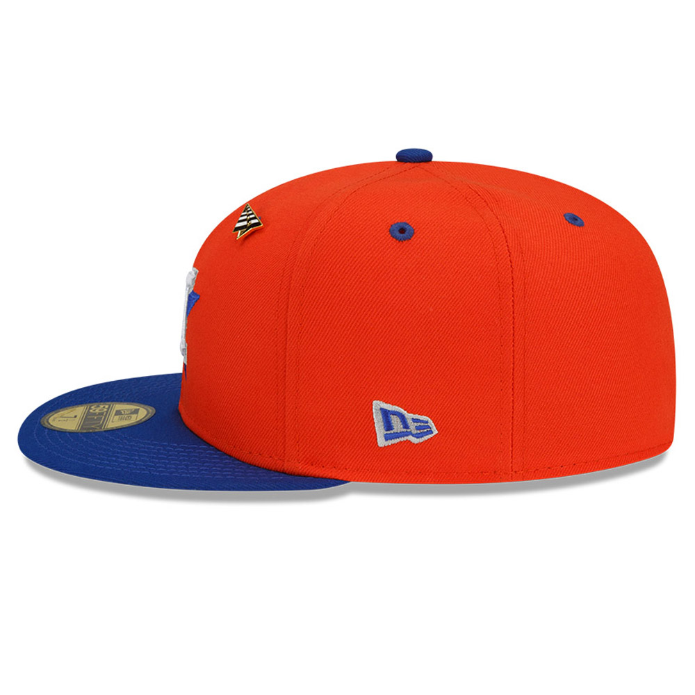 Cappellino 59FIFTY Fitted Houston Astros MLB x Paper Planes Arancione