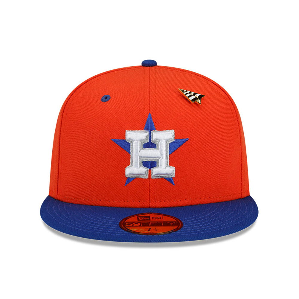 Houston Astros MLB x Paper Planes Orange 59FIFTY Fitted Cap