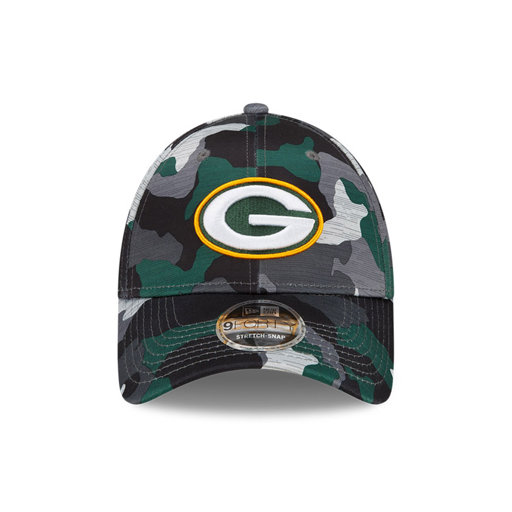 Cappellino 9FORTY Regolabile Stretch Snap Green Bay Packers NFL Training Camo