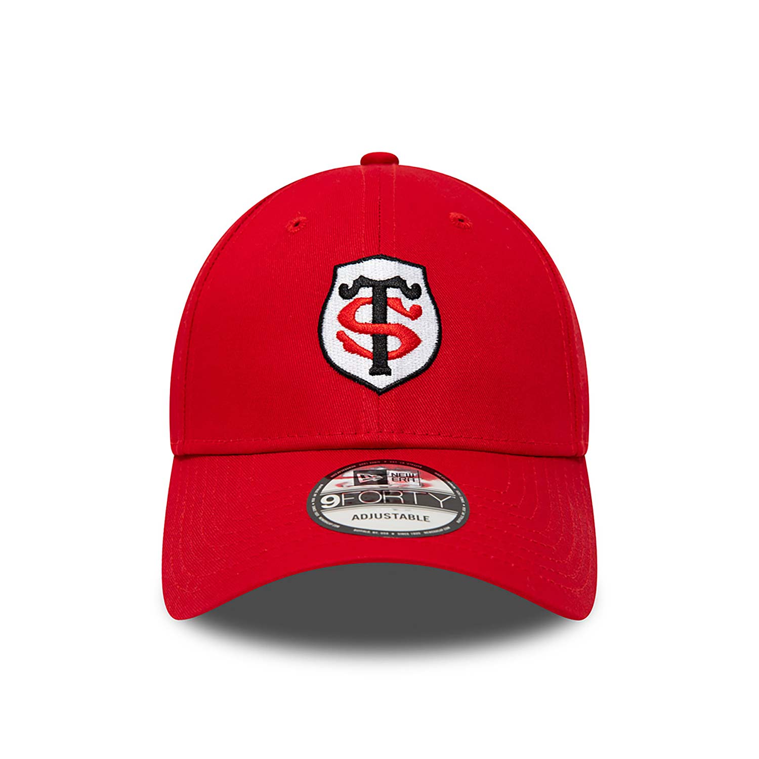 Rote Stade Toulousain Team Logo 9FORTY Verstellbare Strapback Cap