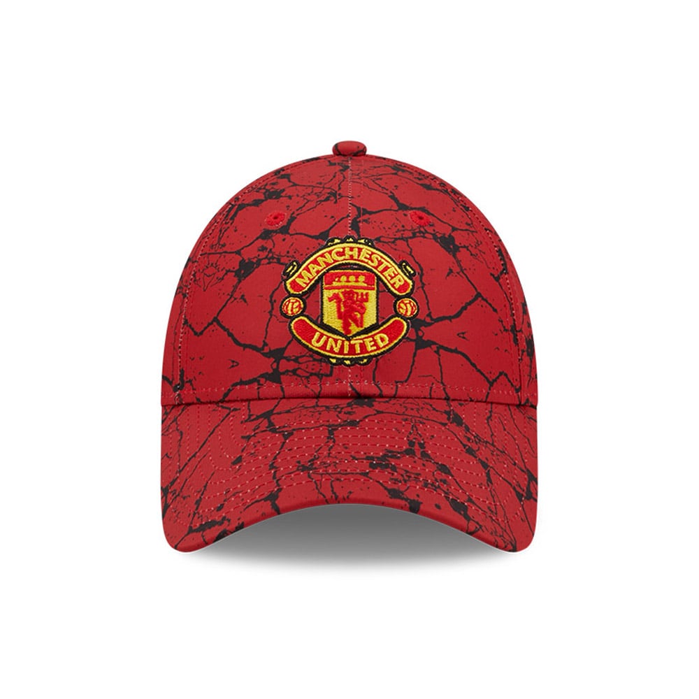 Cappellino 9FORTY regolabile Manchester United Marmo Rosso