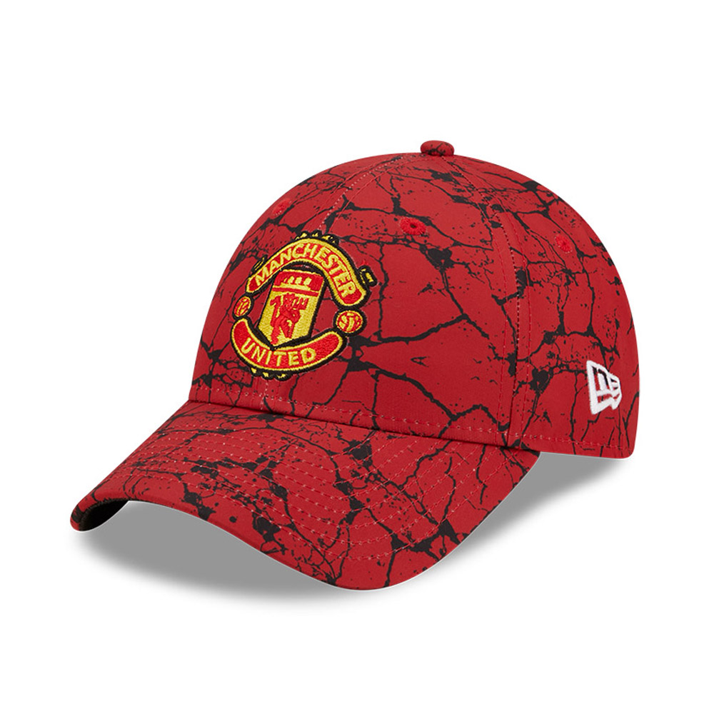 Cappellino 9FORTY regolabile Manchester United Marmo Rosso