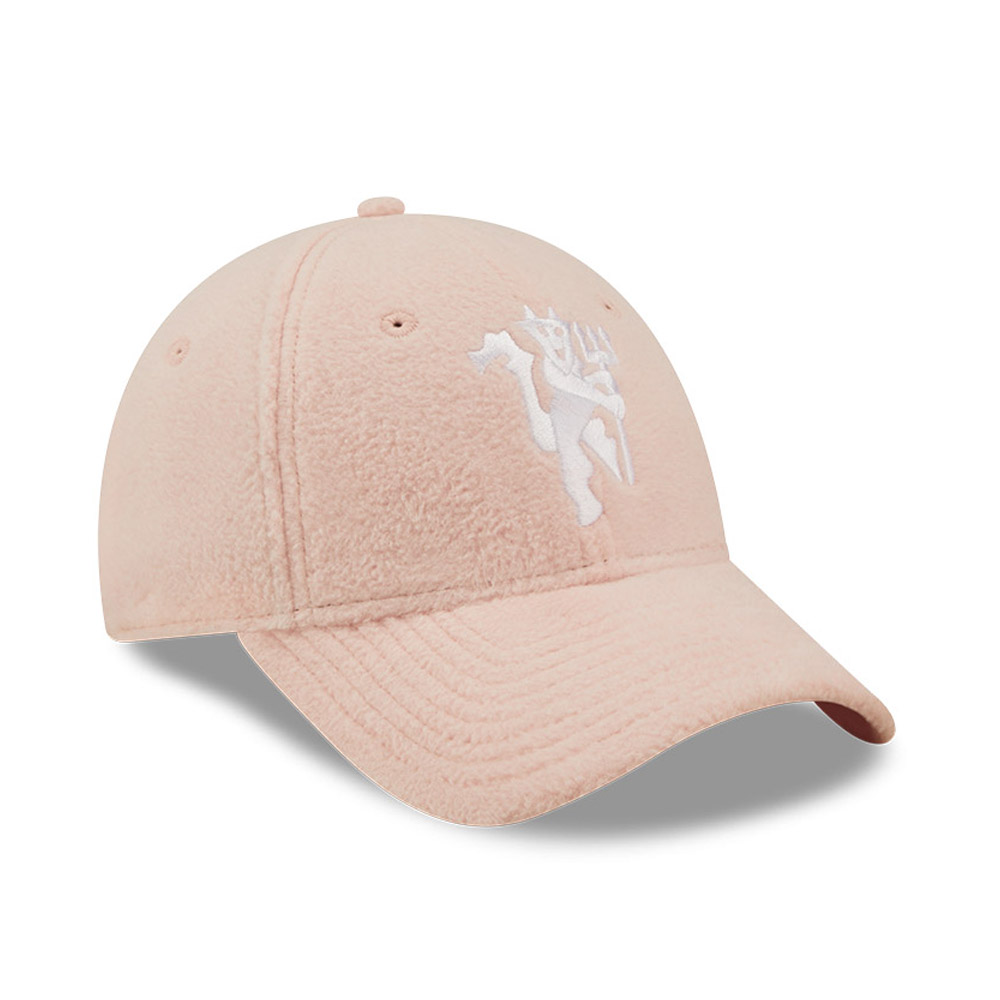 Manchester United Womens Borg Pink 9FORTY Adjustable Cap