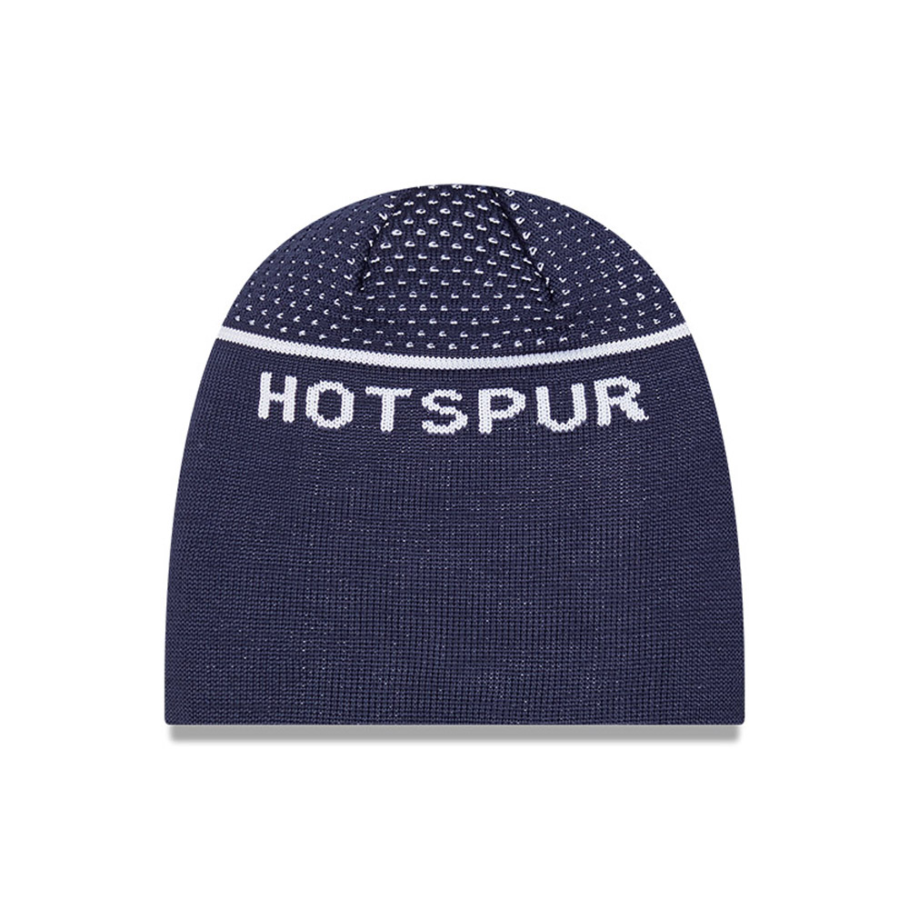 Tottenham Hotspur Logo Navy Cuff Beanie Hat