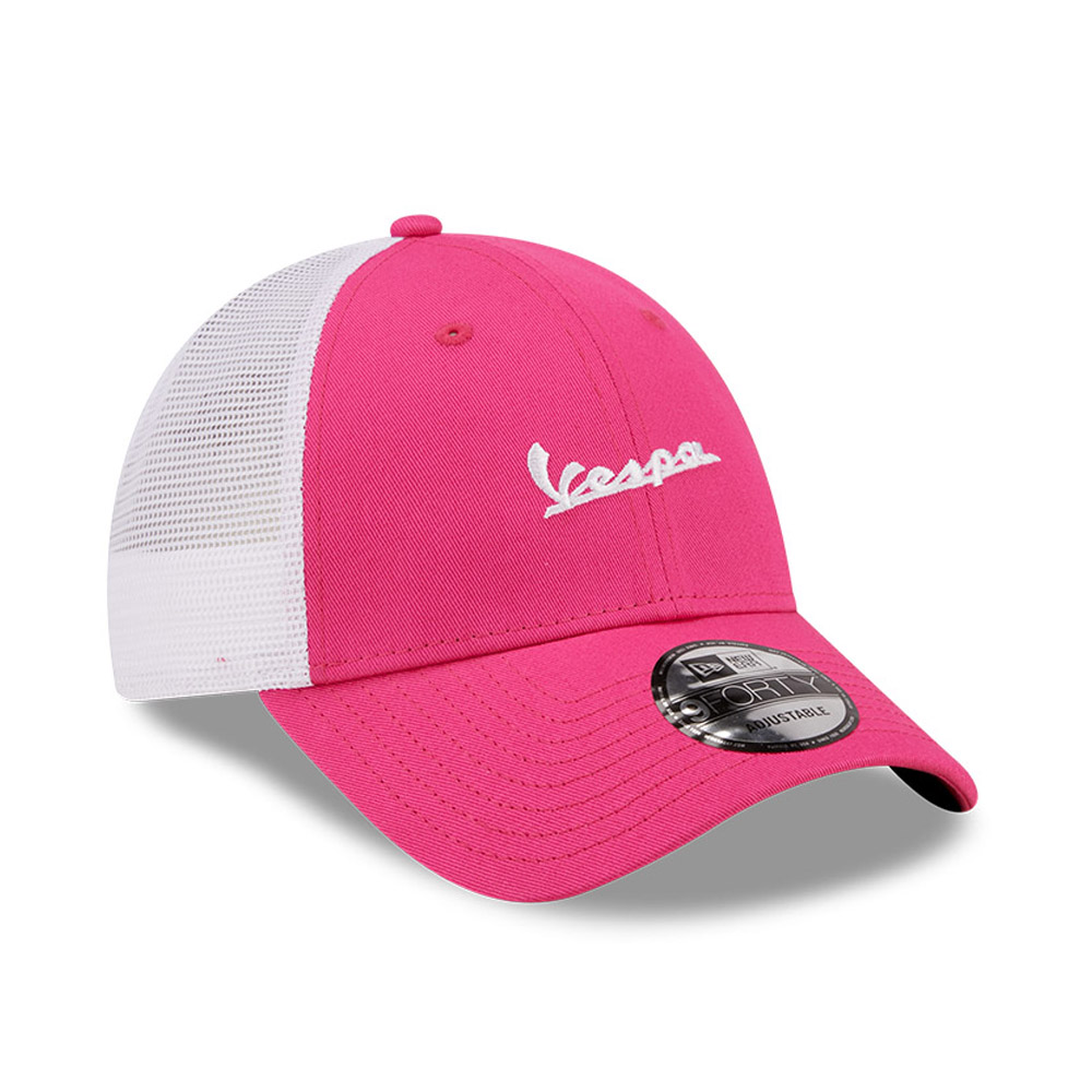 Vespa Essential Logo Pink 9FORTY Adjustable Cap