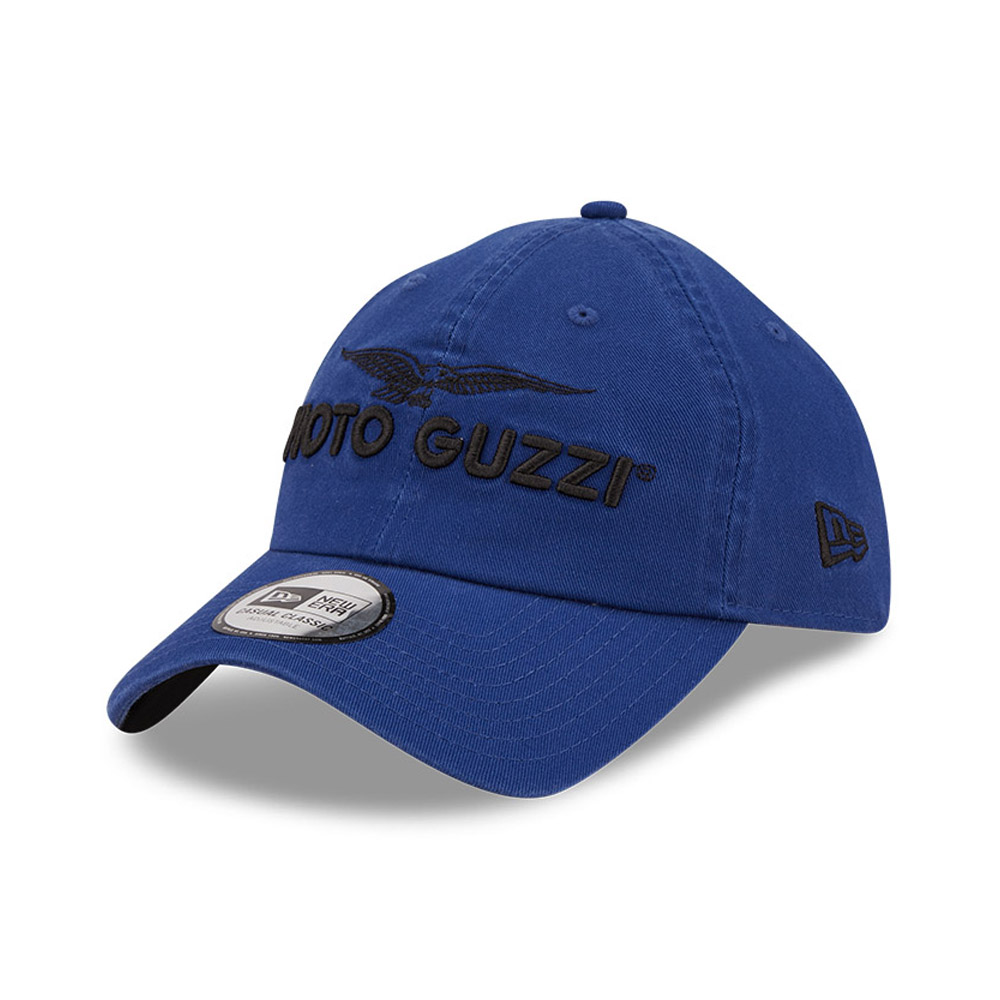 Cappellino Casual Classic Moto Guzzi Logo Blu
