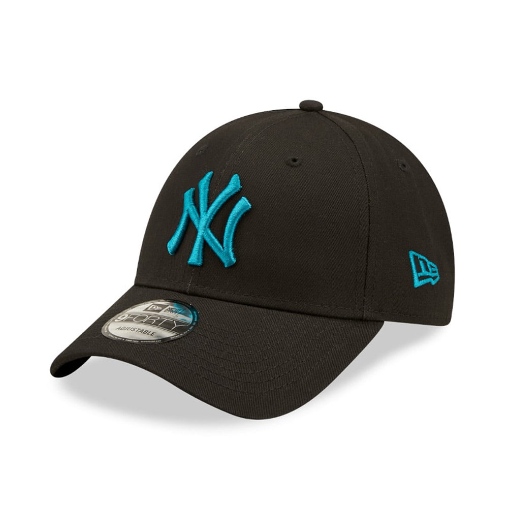 Gorra New Era New York Yankees League Essential Negro 9FORTY Strapback B6657_282 | New Era Cap España
