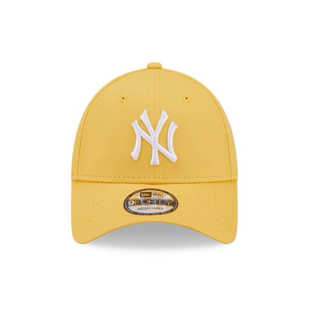 New York Yankees League Essential Yellow 9FORTY Adjustable Cap