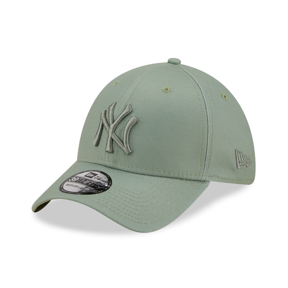 Cappellino 39THIRTY Stretch Fit New York Yankees League Essential Verde Khaki