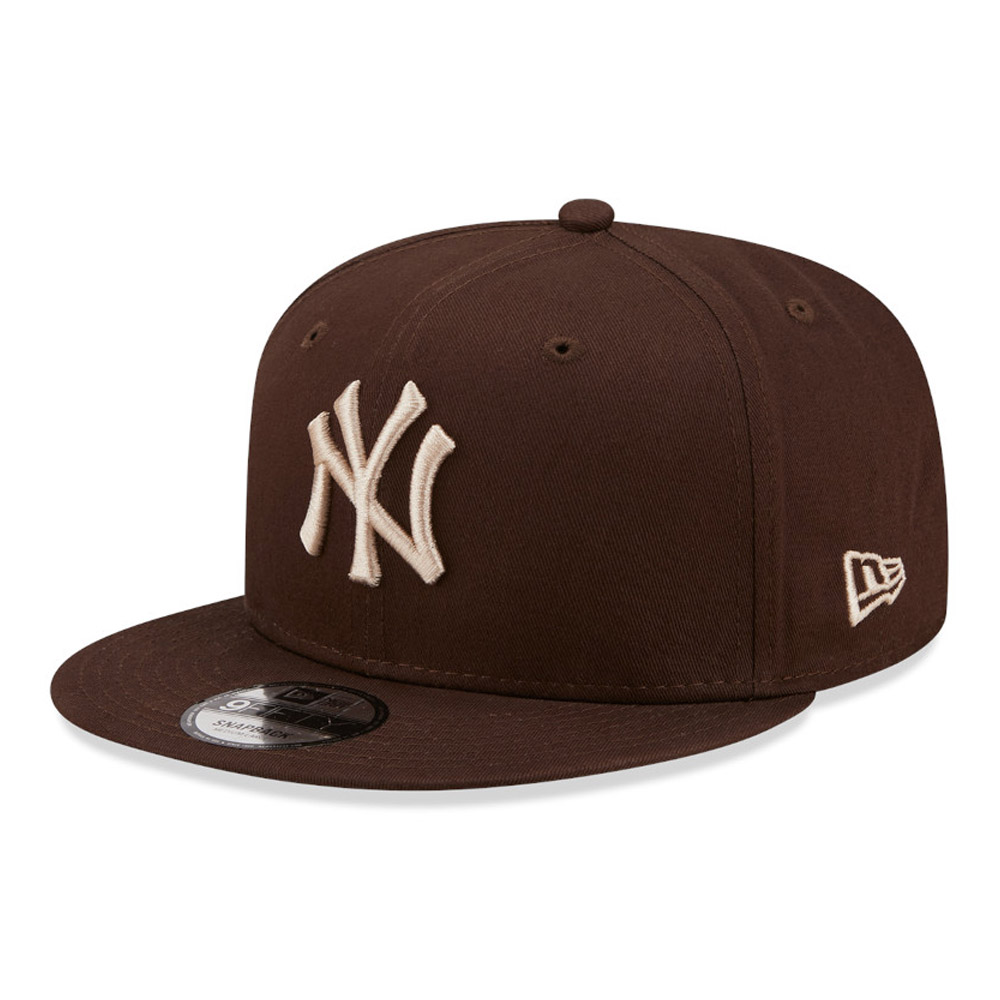 Braune New York Yankees League Essential 9FIFTY Snapback Cap