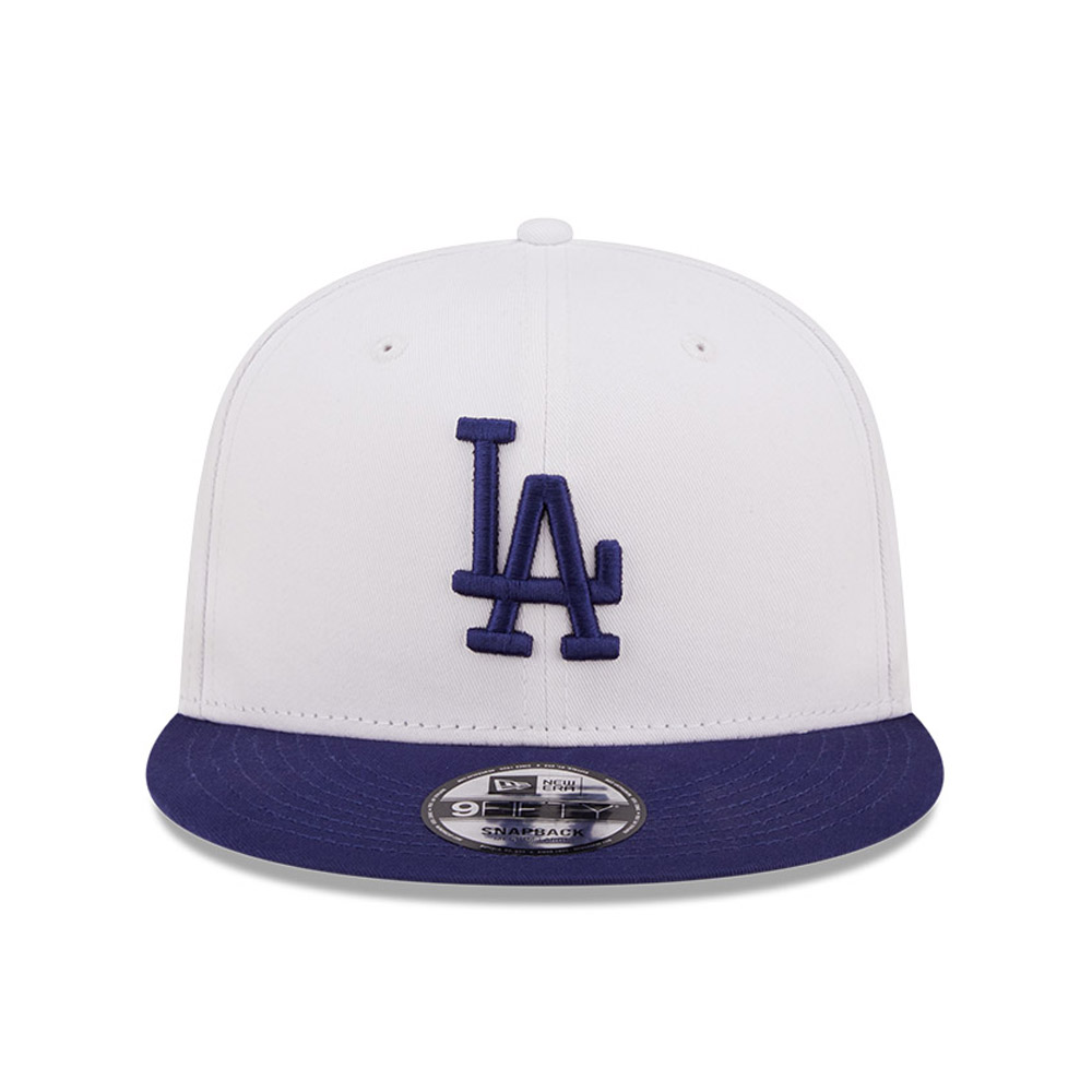 LA Dodgers White 9FIFTY Snapback Cap