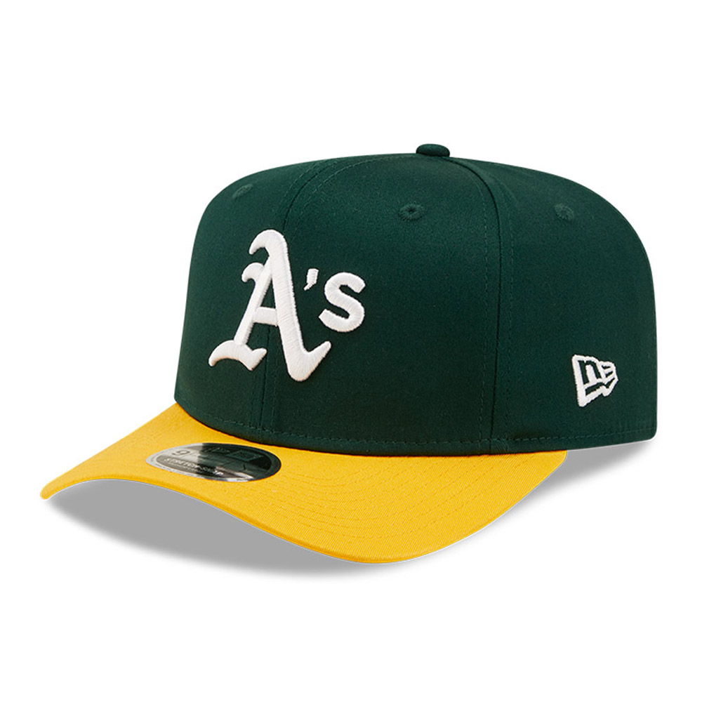 Oakland Athletics MLB Logo Green 9FIFTY Stretch Snap Cap