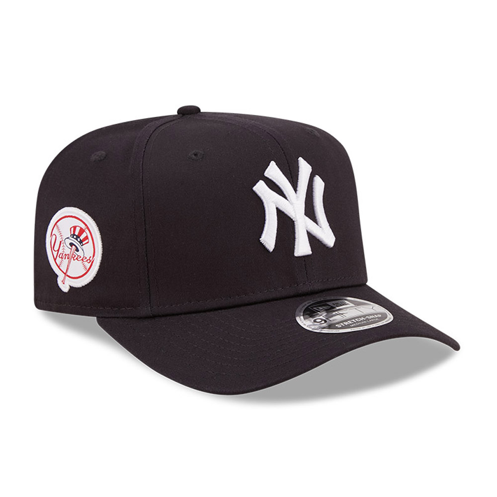 Cappellino 9FIFTY Stretch Snap New York Yankees MLB Logo Blu Navy
