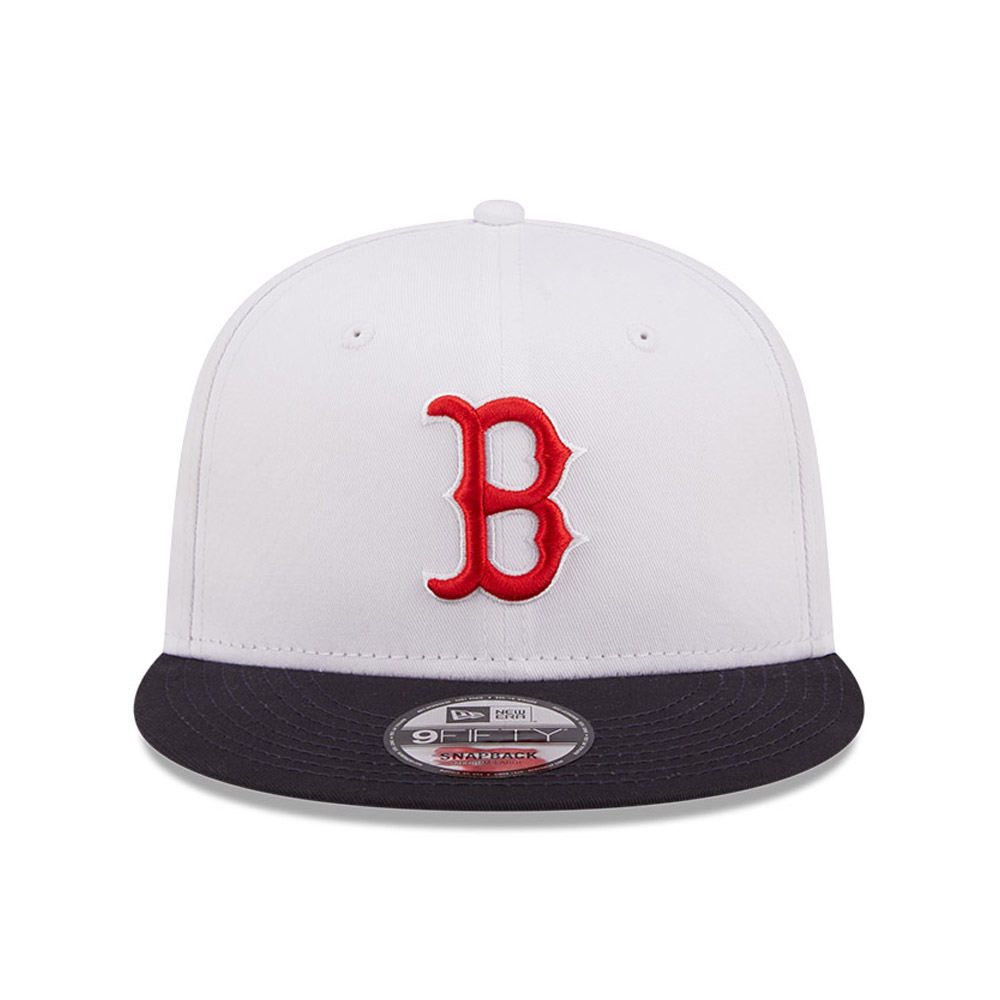 9Fifty MLB White Crown Red Sox Cap by New Era - 39,95 €