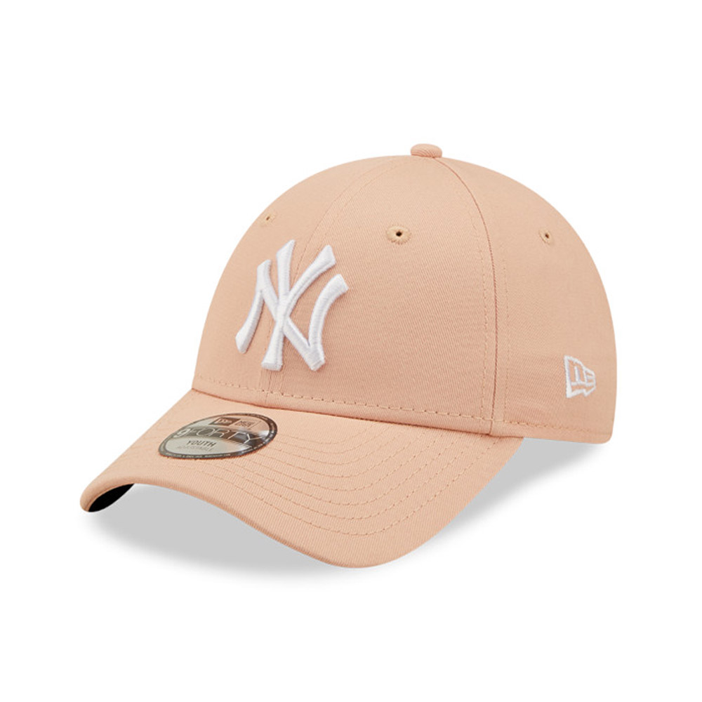 Cappellino 9FORTY regolabile New York Yankees League Essential Kids Rosa