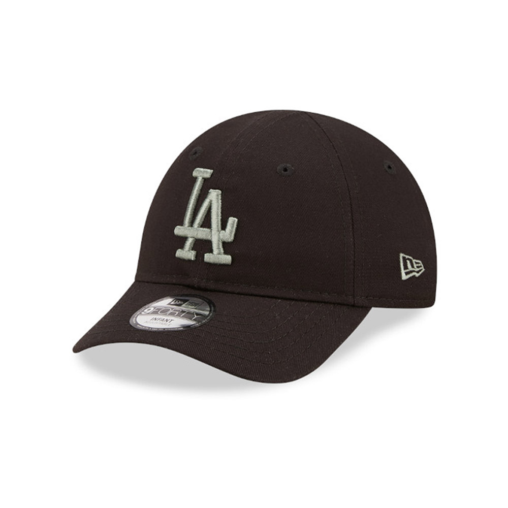 LA Dodgers League Essential Infant Black 9FORTY Adjustable Cap