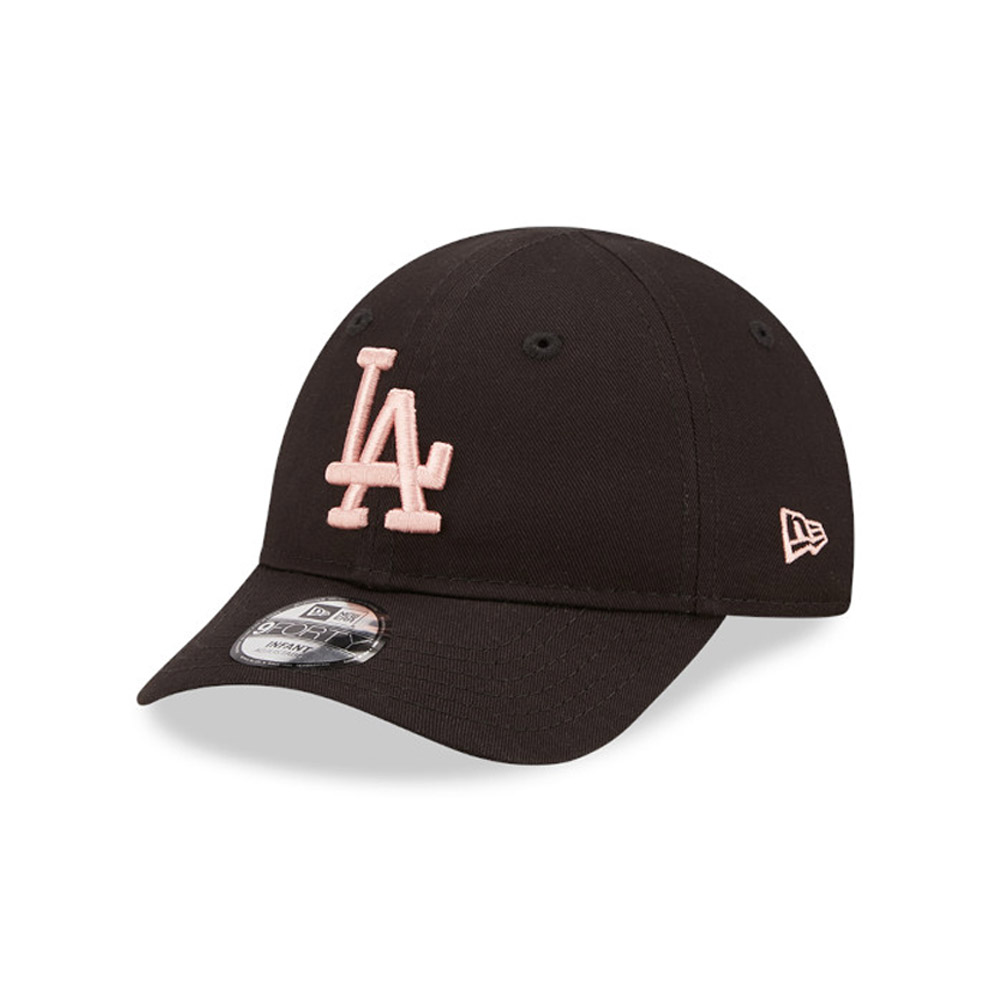 LA Dodgers League Essential Infant Black 9FORTY Adjustable Cap