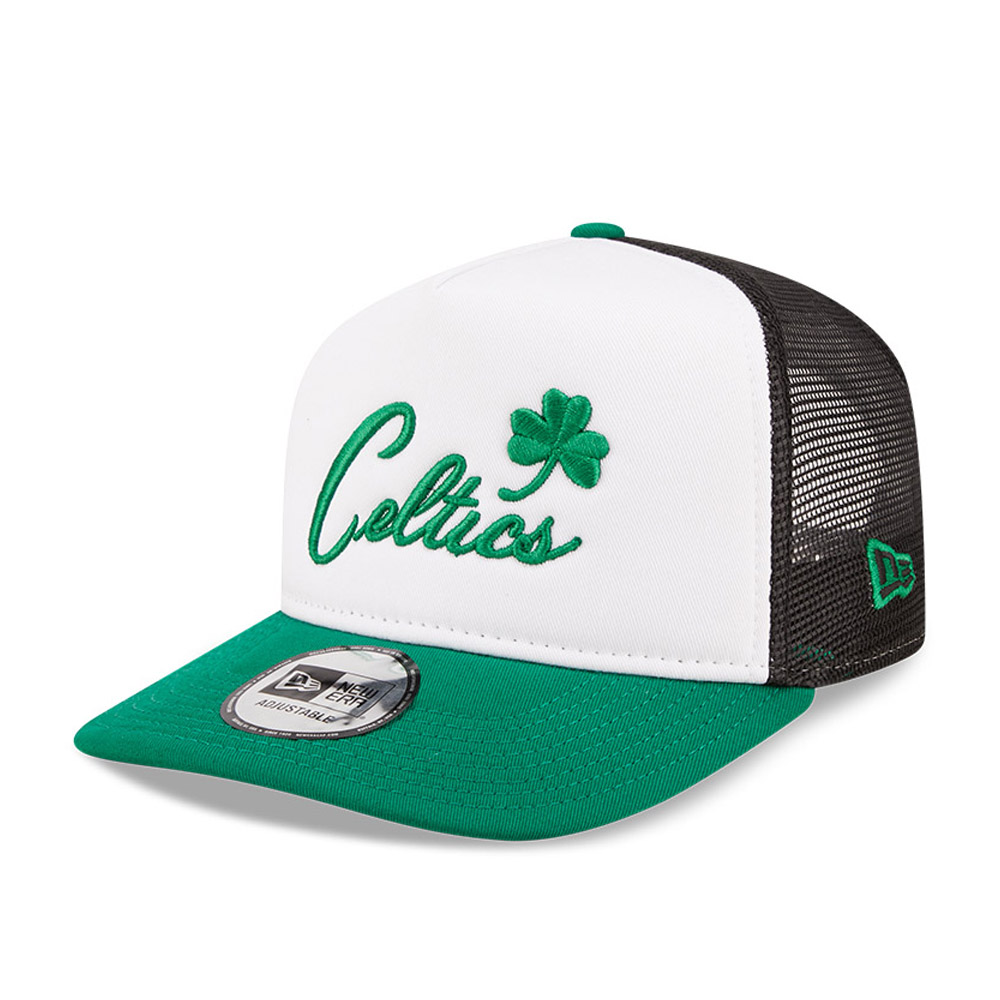 Boston Celtics Team Colour Green A-Frame Trucker Cap