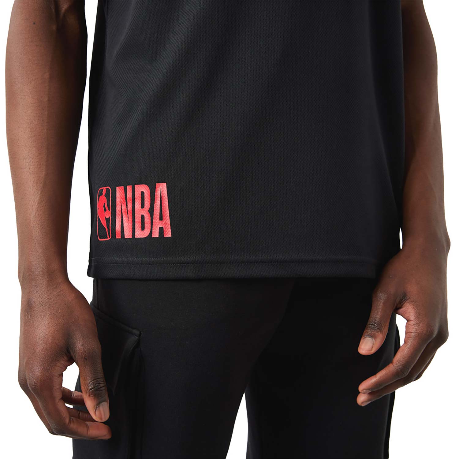 Chicago Bulls NBA Team Logo Black T-Shirt