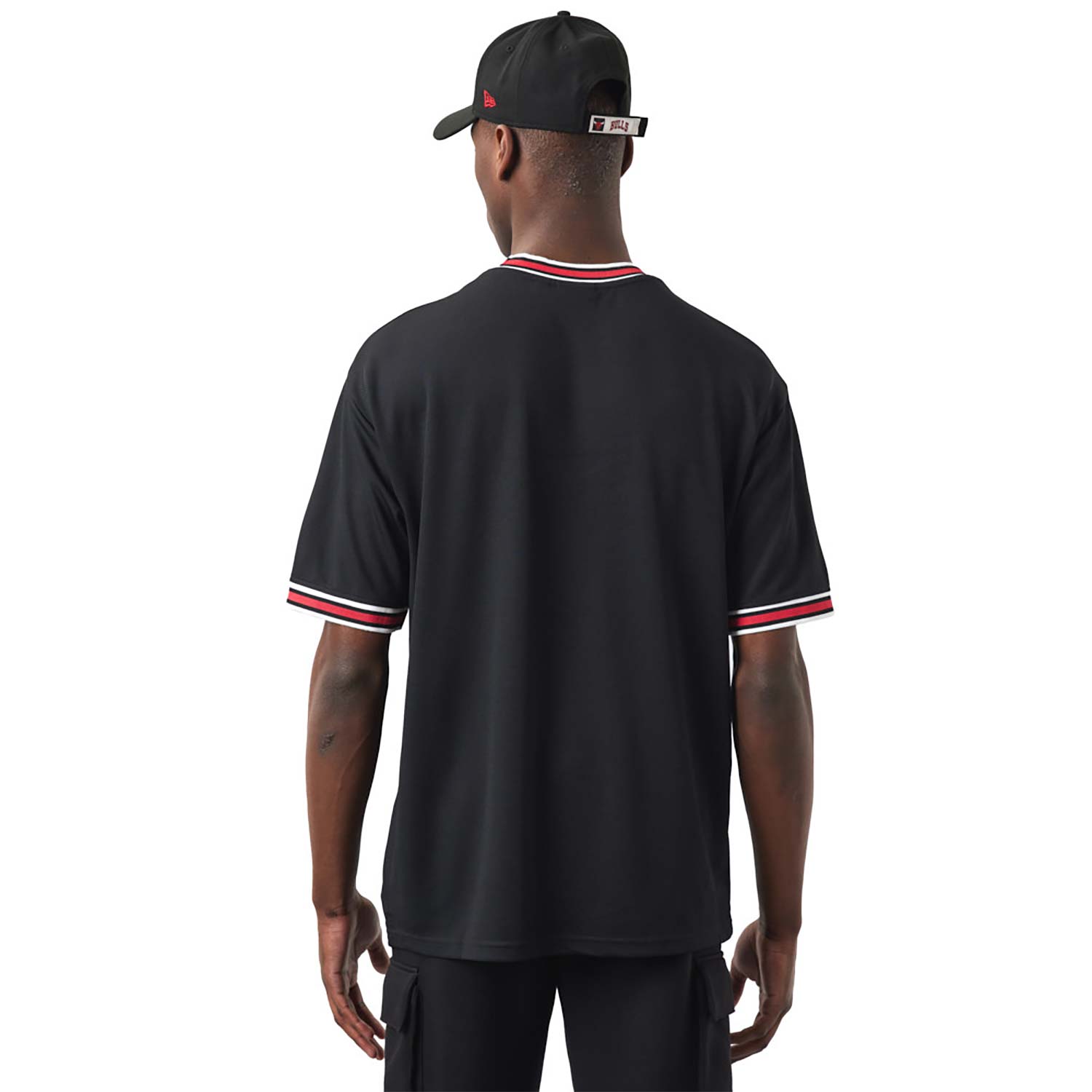 Chicago Bulls NBA Team Logo Black T-Shirt