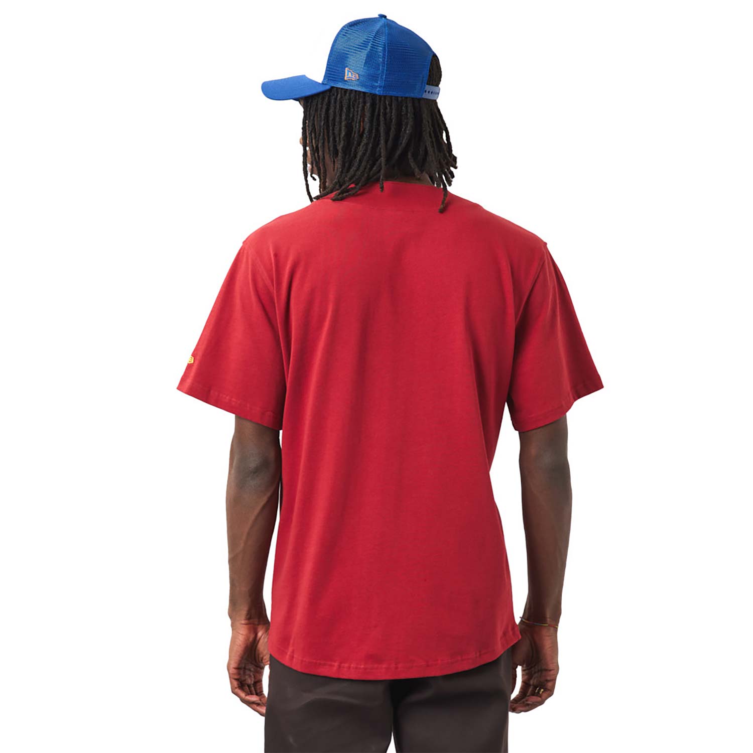 T-Shirt New Era Heritage Logo Rossa