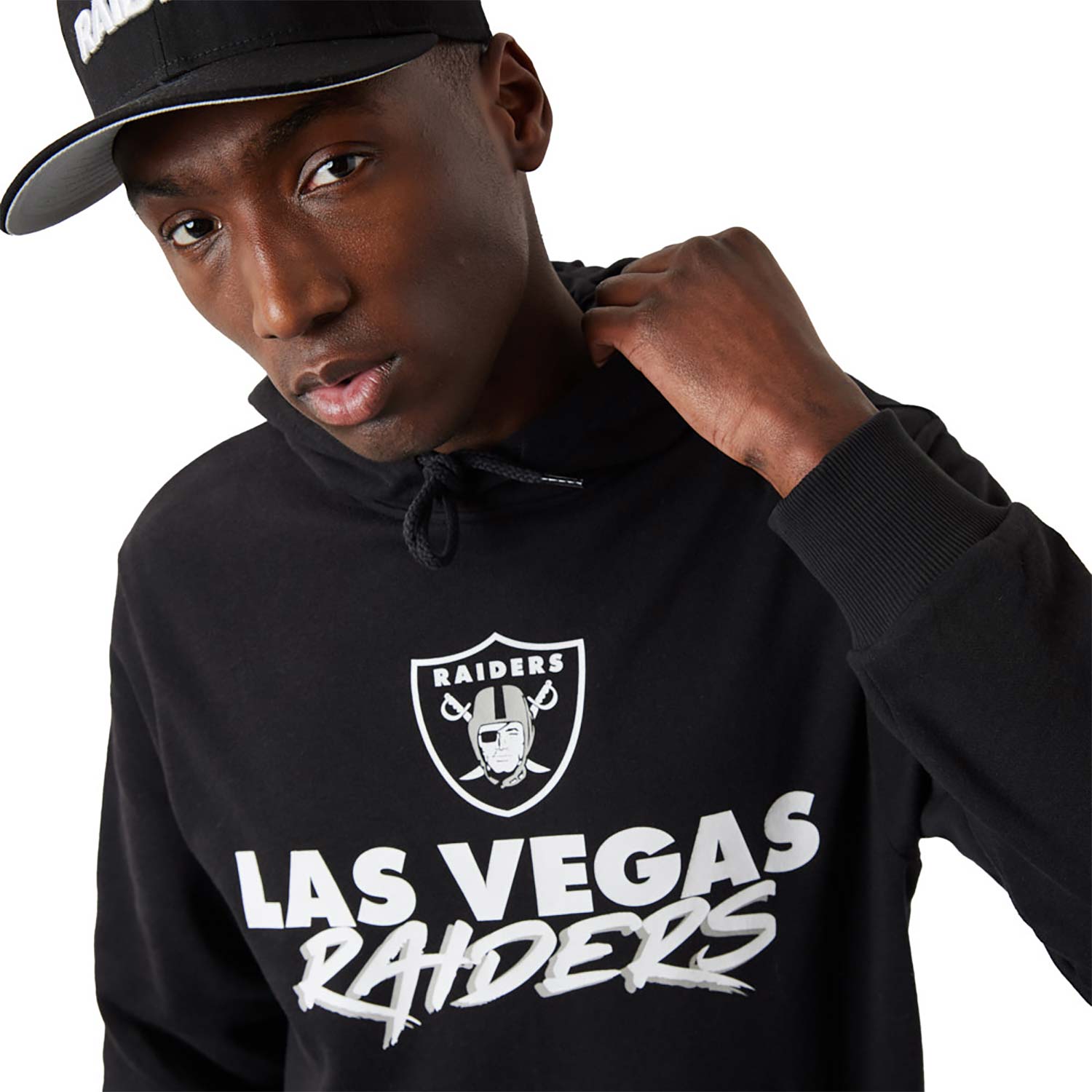 Las Vegas Raiders NFL Script Black Hoodie