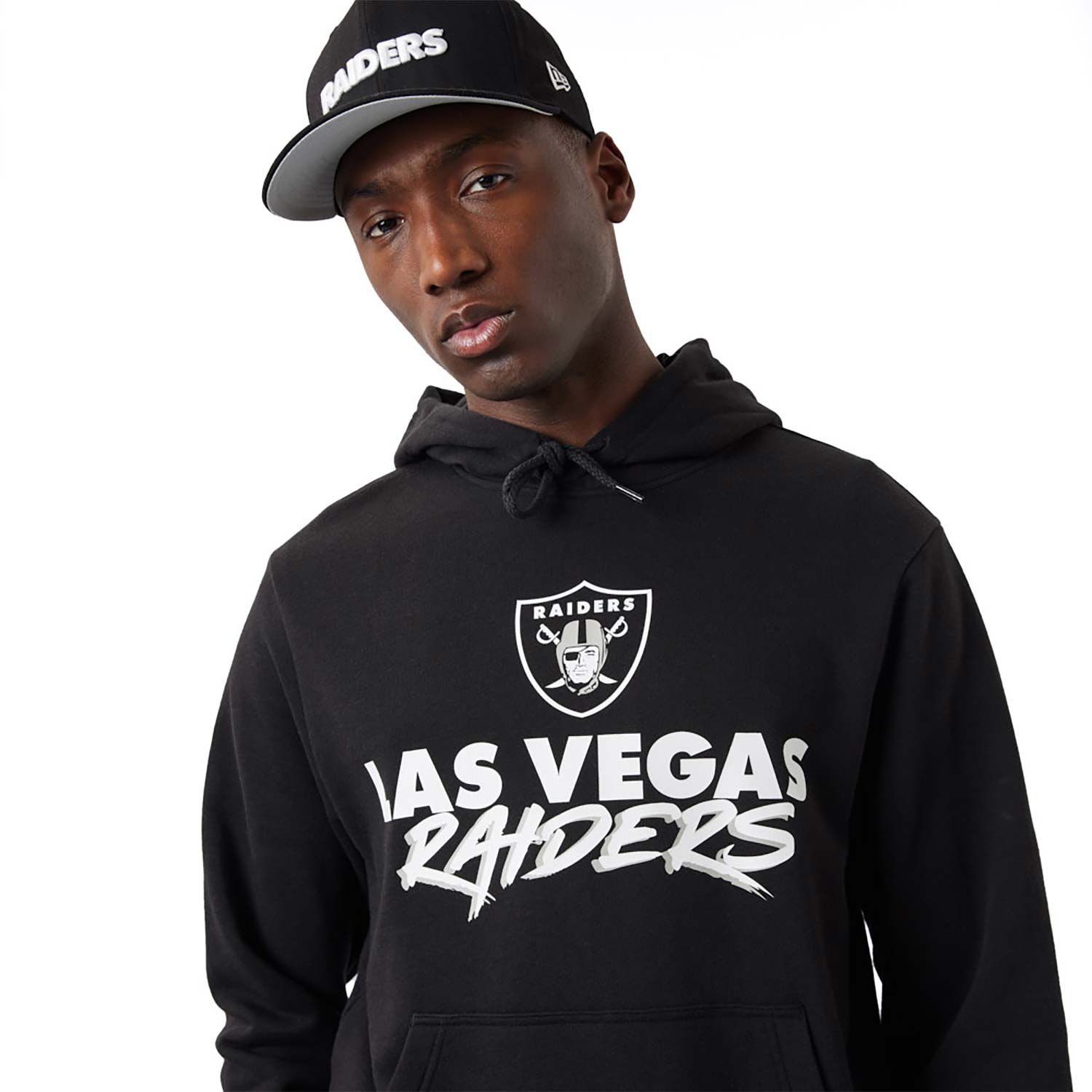 Las Vegas Raiders NFL Script Black Hoodie